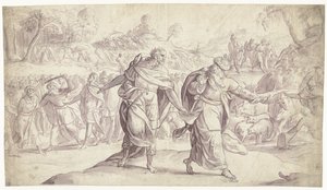 Josué fait exécuter les cinq rois des Ammonites (Histoire de Josué) - Frans Francken (I)