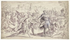 Josué envoie des messagers à Aï (Histoire de Josué) - Frans Francken (I)