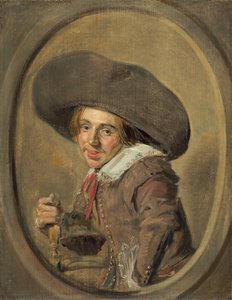 Un jeune homme avec un grand chapeau, 1626-1629 - Frans Hals