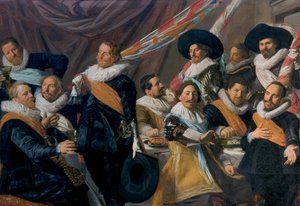 Banquet des officiers de la garde civique de St George - Frans Hals