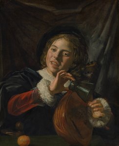 Garçon avec un Luth, vers 1625 - Frans Hals