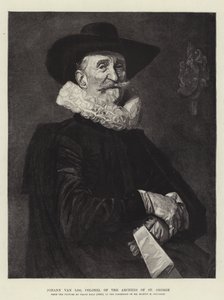 Johann van Loo, colonel des archers de Saint-Georges - Frans Hals