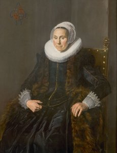 Portrait de Cornelia Claesdr. Vooght (- ) - Frans Hals
