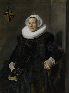 Portrait de Maritge Claesdr Vooght - Frans Hals