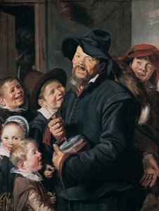 Le joueur de Rommel-Pot - Frans Hals