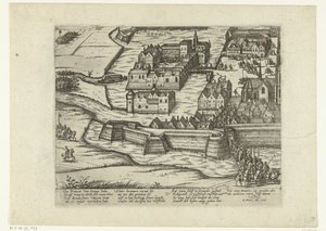 Inname van Breda, 1590 - Frans Hogenberg