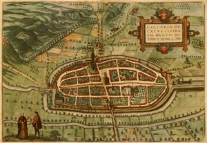 Kalkar Braun Hogenberg 1575 - Frans Hogenberg