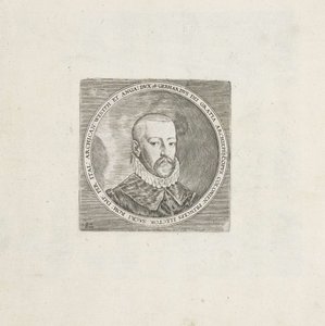 Portrait de Gebhard Truchsess von Waldburg 1547-1601, vers 1580-1585 - Frans Hogenberg