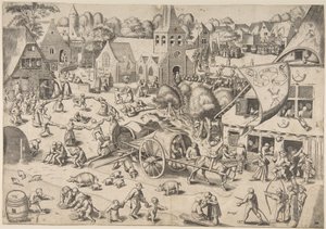La kermesse à Hoboken, vers 1559 - Frans Hogenberg