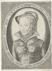 Portrait de Mary I - Frans Huys
