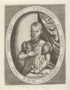 Portrait de Sébastien Ier du Portugal - Frans Huys