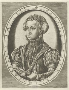 Portrait de la reine Marie de Bohême - Frans Huys