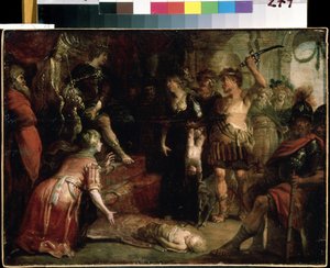 Le Jugement de Salomon - Frans II Francken
