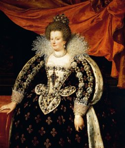 Portrait en pied de Marie de Médicis - Frans II Pourbus