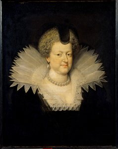 Portrait de Marie de Médicis - Frans II Pourbus