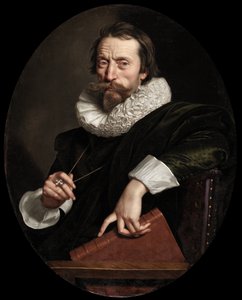 Portrait du poète italien, Giambattista Marino, vers 1621 - Frans II Pourbus