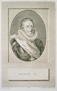 Henri IV (1553-1610), gravé par Pierre Alexandre Tardieu (1756-1844), 1783