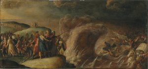Les Israélites traversent la Mer Rouge - Frans II the Younger (studio of) Francken