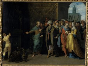 Crésus montre ses trésors à Solon