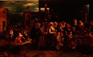 Les sept œuvres de miséricorde, vers 1617