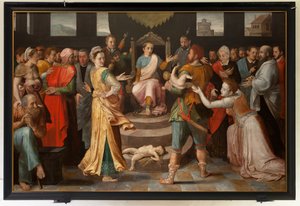 Le jugement de Salomon. François Pourbus l