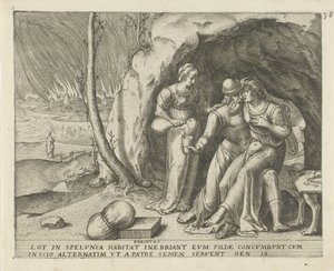 Loth et ses filles (Ebrietas) (Histoire de Loth)