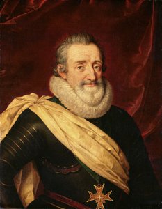 Portrait de Henri IV (1553-1610) Roi de France