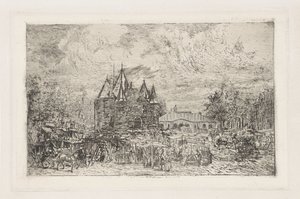 Vue du Nieuwmarkt, Amsterdam