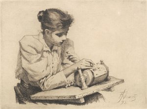 La dentellière - Frans Schwartz