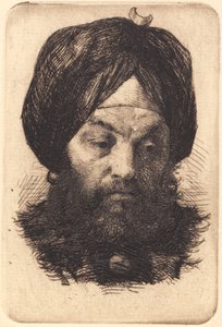 Homme avec turban - Frans Schwartz