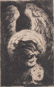 Réveillon du Nouvel An 1893. Épreuve - Frans Schwartz