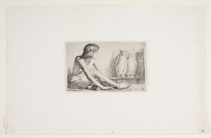 La fille avec les hiboux