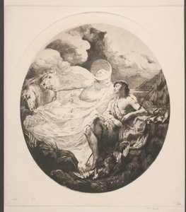 Séléné et Endymion - Frans Schwartz
