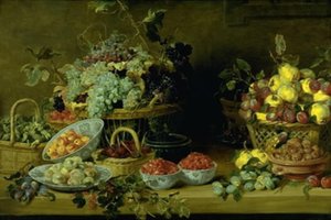 Nature morte avec fruits sur une table - Frans Snijders