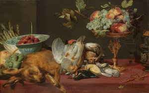 Nature morte avec petit gibier et fruits - Frans Snyders or Snijders