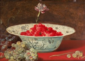 Fraises avec un œillet - Frans Snyders or Snijders