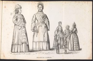 Reuzenfiguren dans le défilé pour Saint Rombout, 1825 - Frans Vervloet