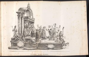 Deuxième char dans le défilé pour Saint Rombaut, 1825 - Frans Vervloet