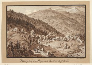 Vue suisse - Frans Xaver Triner