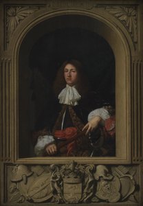 Portrait du comte Ulrik Frederik Gyldenløve - Frans van I Mieris