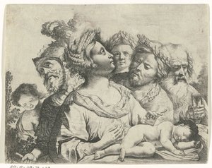 Cérès, Mars et Saturne (Les quatre âges) - Frans van Mieris (II) (rejected attribution)