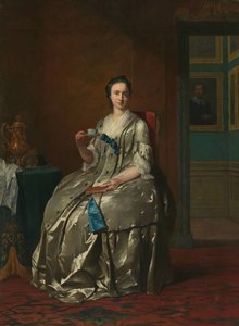 Portrait de Machteld Muilman - Frans van der Mijn