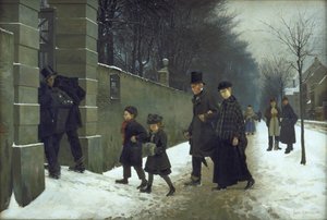 Un enterrement - Frants Henningsen