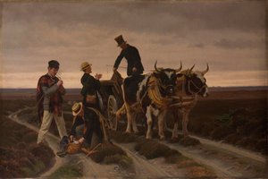 Randonnée pédestre. Jutland.