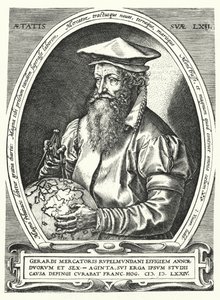 Gerardus Mercator, cartographe, géographe et cosmographe flamand - Franz (after) Hogenberg