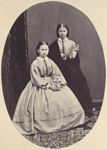 Portrait de deux filles - Franz Antoine
