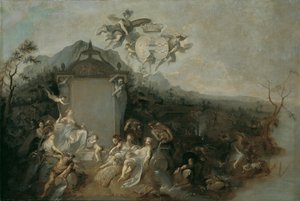 Allégorie de la Galicie et de la Lodomérie - Franz Anton Maulbertsch