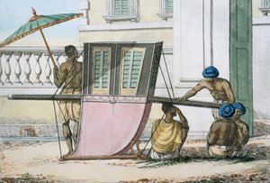 Siège de palanquin, de 