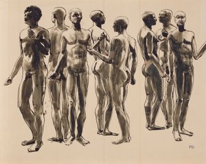 Huit nus masculins - Franz Barwig d. Ä.