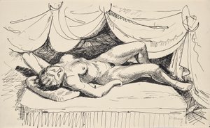 Nu féminin couché